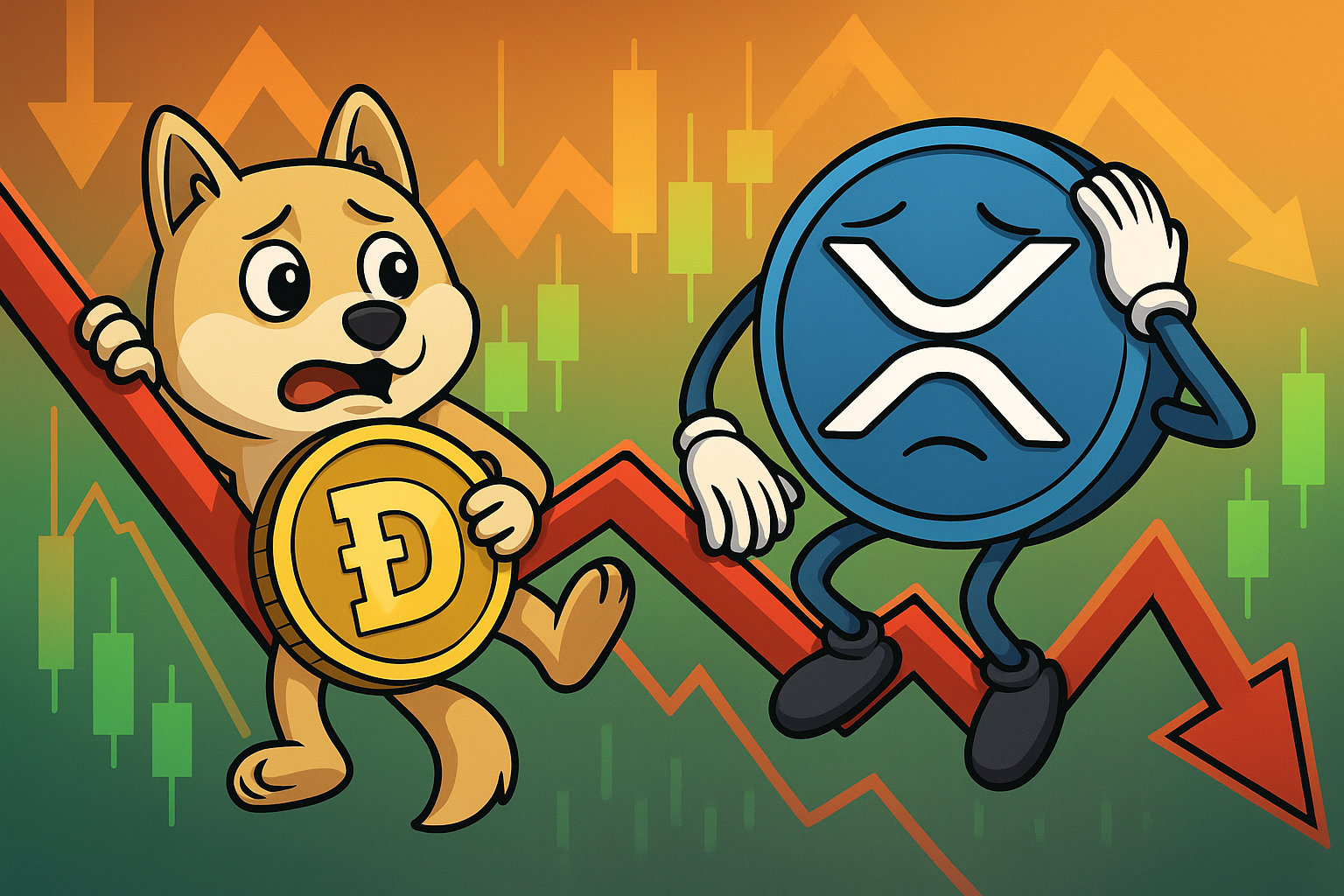 Dogecoin και XRP σε πτώση: Πού είναι το πάτωμα;