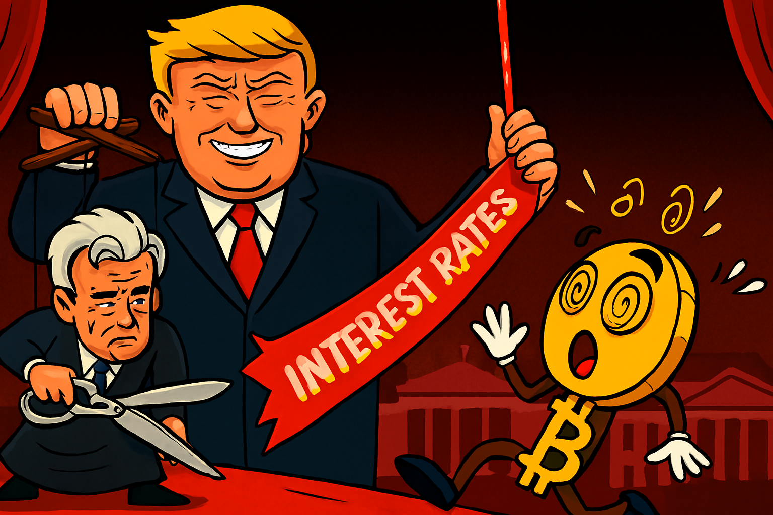 Η Fed Υπέκυψε: Μείωση Επιτοκίων κατά 0.25% - Volatility στο Bitcoin και η Σκιά του Trump Πάνω από τον Powell