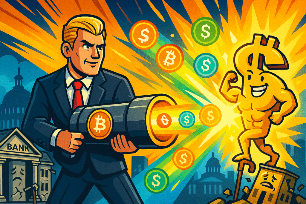 Ο Έρικ Τραμπ Αποκαλύπτει: Πώς τα Crypto θα "Σώσουν" το Αμερικανικό Δολάριο