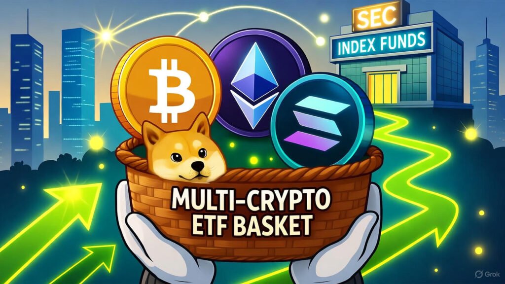 Multi-Crypto Basket ETFs: Η νέα εποχή στα κρυπτονομίσματα ξεκινά