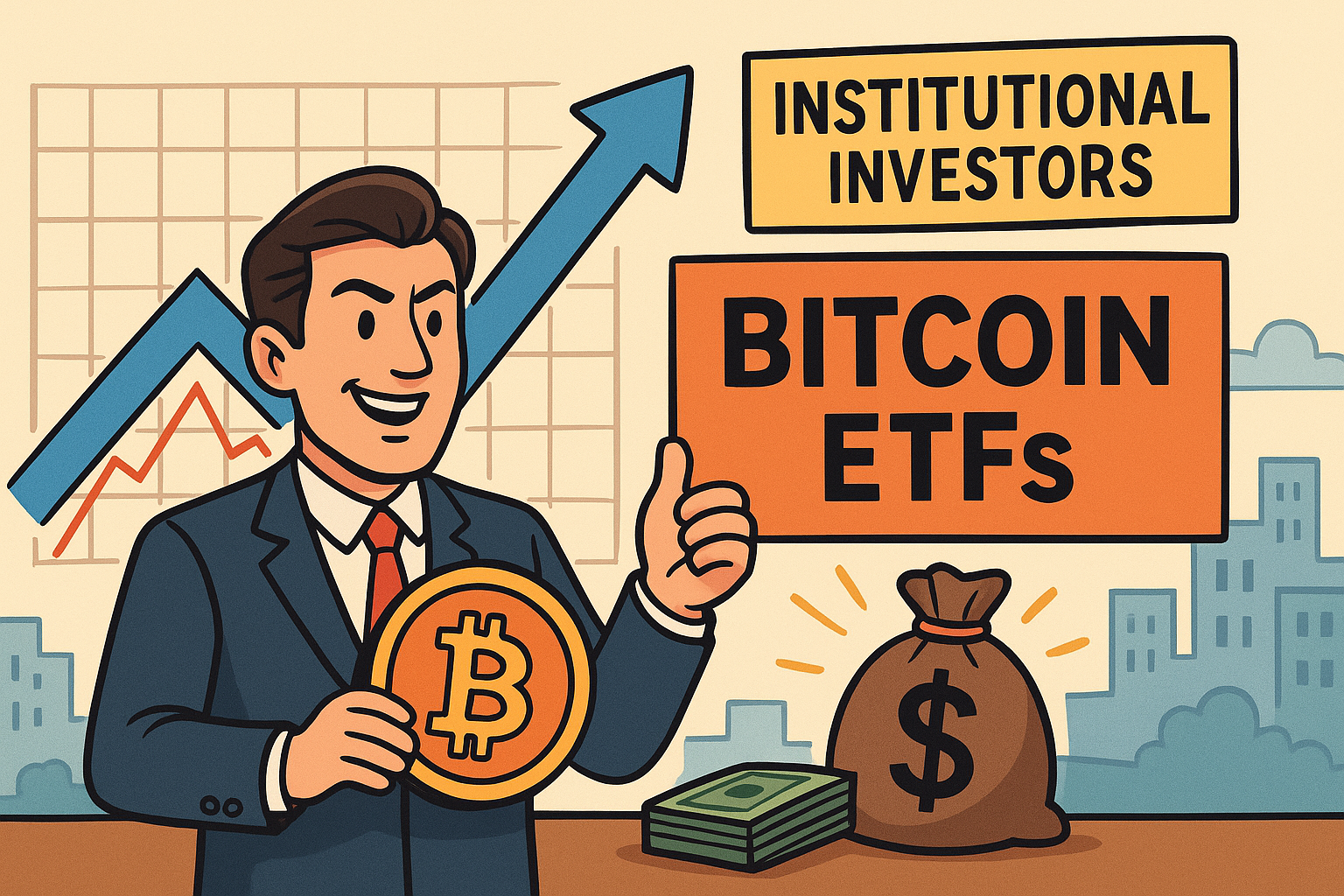 Οι θεσμικοί επενδυτές επιστρέφουν δυναμικά στα Bitcoin ETFs